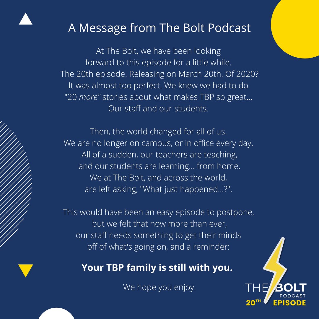 TheBoltPod's tweet photo. 20. Twenty MORE Tales from TBP: "What Just Happened...?" https://t.co/3zkpSSrDQa #NowPlaying @TBPtitans https://t.co/V0shs362PW