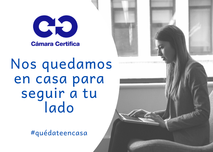 CamaraCertifica's tweet photo. En @CamaraCertifica nos quedamos en casa pero tenemos los medios para seguir trabajando contigo. Te invitamos a conocerlos y a resolver tus dudas sobre #certificación 👉https://t.co/Vbd3IPbij8 #EsteVirusLoParamosUnidos #QuedateEnCasa https://t.co/8PyaUR6K1O