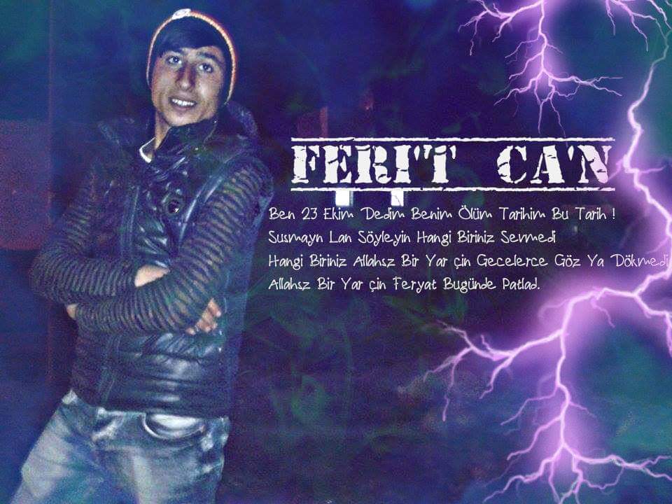 Ben 23 Ekim Dedim Benim Ölüm Tarihim Bu Tarih ! 
Susmayın Lan Söyleyin Hangi Biriniz Sevmedi

Hangi Biriniz Allahsız Bir Yar İçin Gecelerce Göz Yaşı Dökmedi
Allahsız Bir Yar İçin Feryat Bugünde Patladı.

Umut Bektaş
