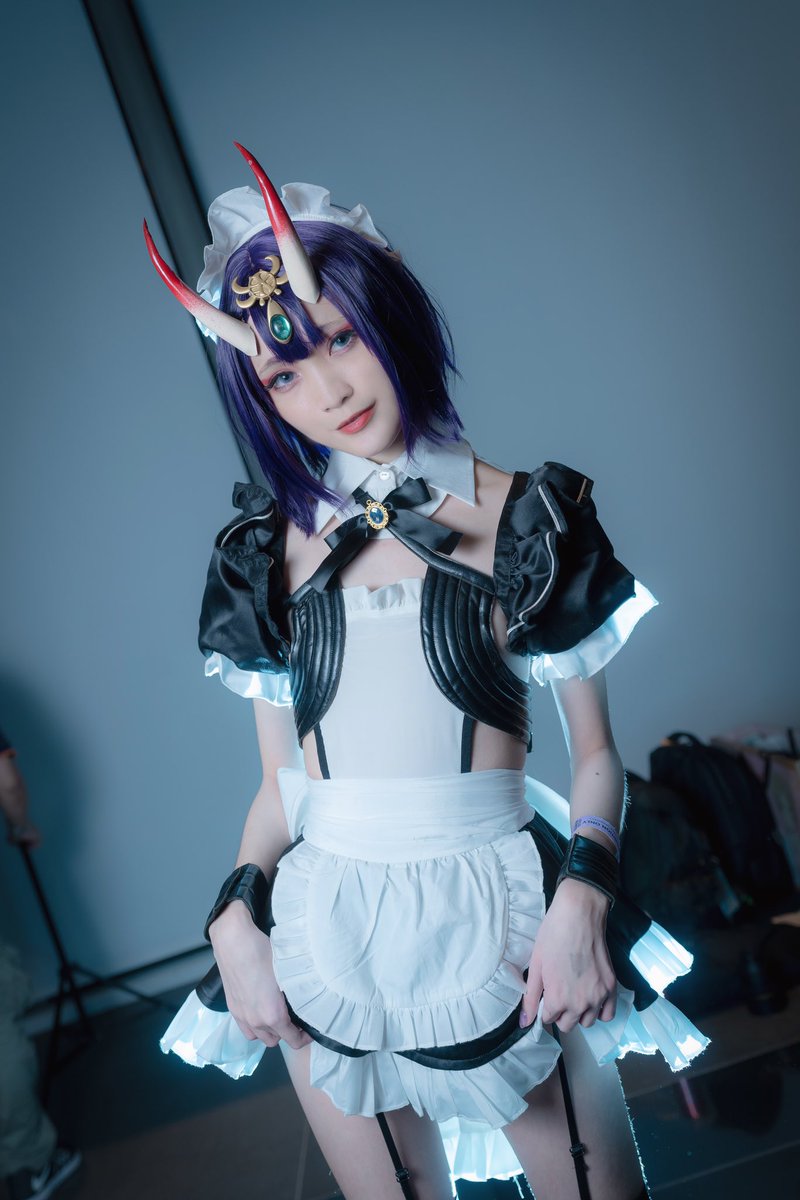 Osefly's tweet photo. 【「C3AFA Singapore 2019」】

『Fate/Grand Order』酒呑童子（メイドver.）

巧微さん（Instagram：ta0w0_wei）
#C3AFASG19 https://t.co/ac768B8Zvc