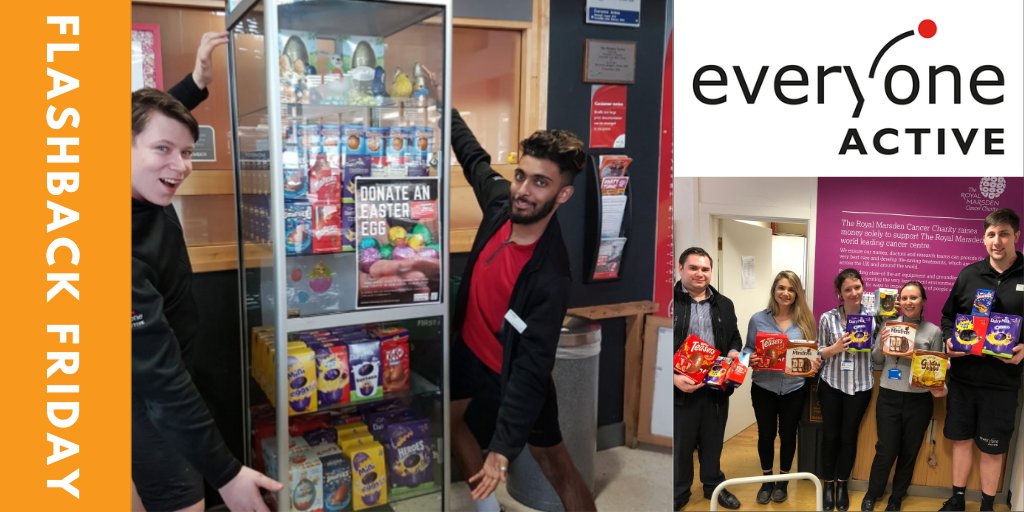 FLASHBACK FRIDAY! <a href="/EveryoneActive/">Everyone Active</a> gyms collecting hundreds of chocolate eggs and giving them to patients <a href="/RoyalMarsden/">The Royal Marsden Cancer Charity</a>. #ShareTheMiracle #DesignedForKindness #community #care #Hospital #inspire #inspiration #playmypart #friday #easter #getinvolved #gym  bit.ly/39aGF7Q