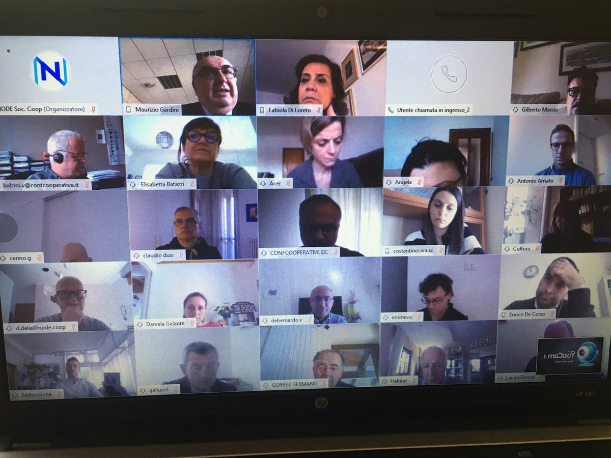 #Iolavoroperlecooperative presidente Gardini chiama a raccolta i direttori regionali Incontro coordinato dal dg <a href="/fabioladiloreto/">Fabiola Di Loreto</a> videoconferenza by <a href="/NODECoop/">NODE</a> <a href="/ItaCooperativa/">Italia Cooperativa</a> <a href="/GaeMancini/">Gaetano Mancini</a> <a href="/FiaschiClaudia/">Claudia Fiaschi</a> <a href="/FedSolidarieta/">Federsolidarietà IT</a> <a href="/SanitaCCI/">Confcooperative Sanità</a> <a href="/ConfcoopCultura/">Confcooperative Cultura Turismo Sport</a> <a href="/ConfcoopLavoro/">Conf Lavoro e Servizi</a> <a href="/CooperativeAgro/">CooperativeAgro</a>