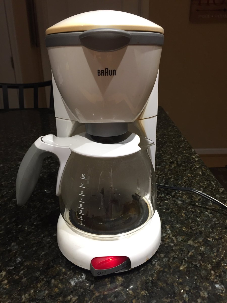 Unearthed the old coffee pot. Today’s thinking will involve more than one cup of coffee.