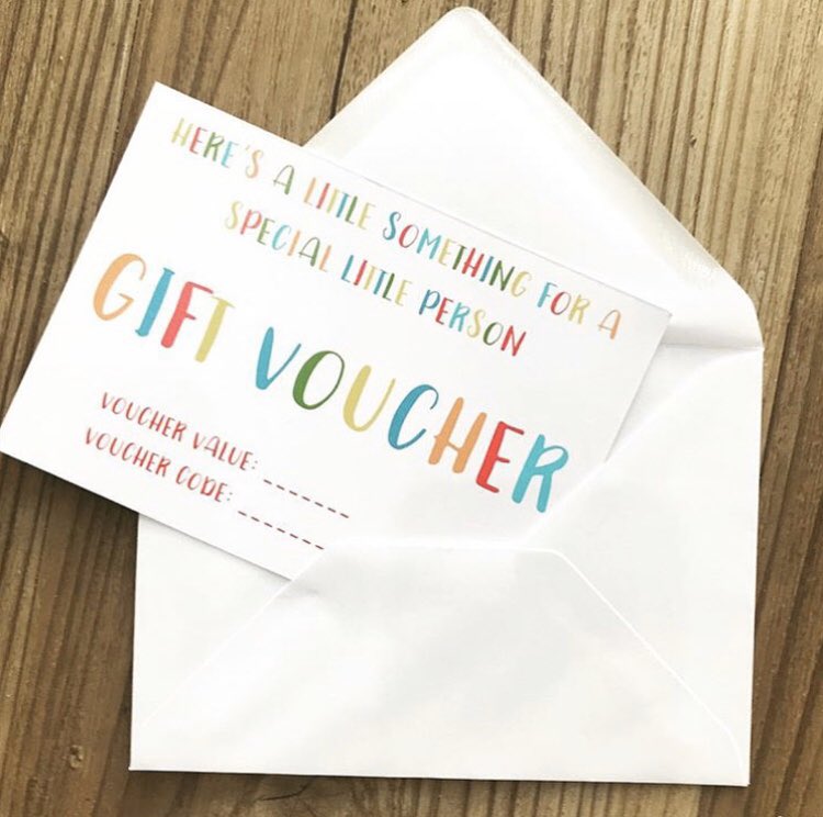 Little_PeopleUK's tweet photo. If you can’t get out and about but need a gift, our #giftvouchers can be used in store or online and valid for 12 months. Our vouchers come wrapped and ready to gift ☺️ https://t.co/Wtg9ntAS66
