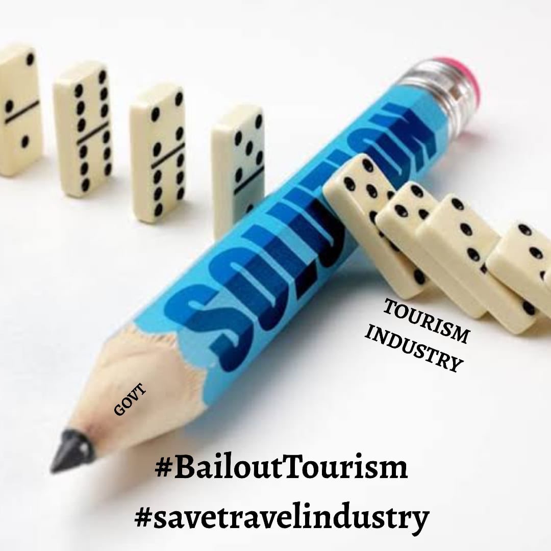 BAJAJAAKASH's tweet photo. Indian businesses witnessing slow down but travel industry is experiencing lockdown. @nsithraman #savetravelindustry. We need financial aid and no taxes for a year. @sanjeevsanyal @cbic_india @NavneetKRana @Anurag_Office @DrJitendraSingh @amitabhk87 @DasShaktikanta @PMOIndia https://t.co/7VhdDKaWiU