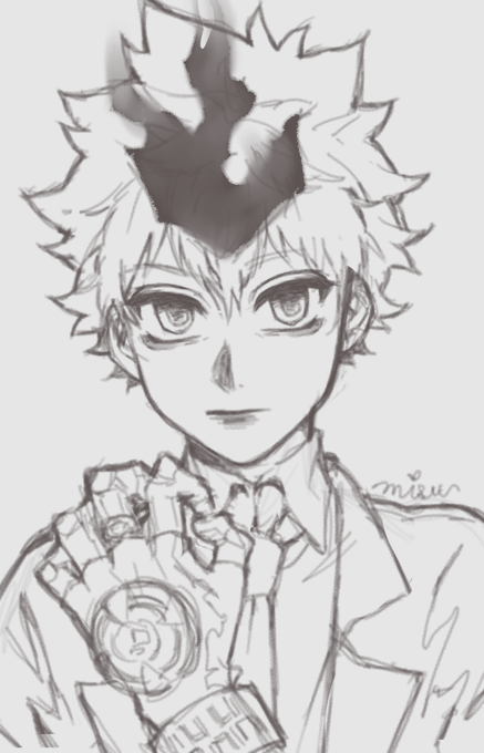 sneaked in a sketch while waiting for my switch to charge ??? 