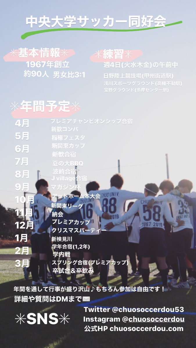 中央大学サッカー同好会