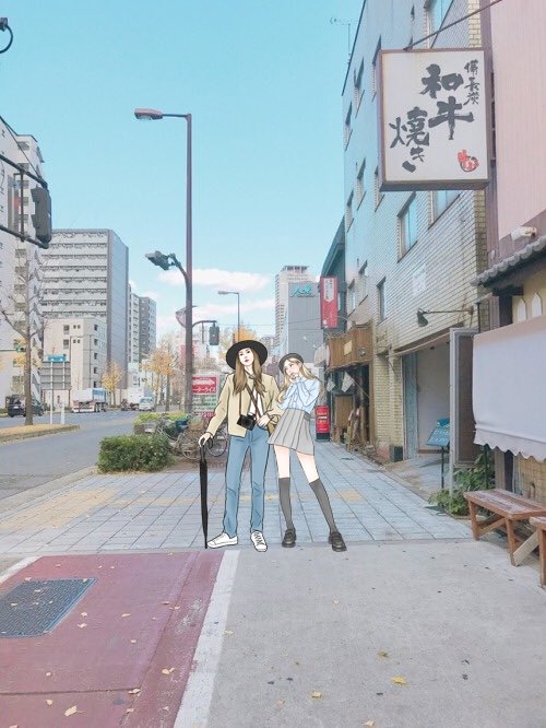 PangKangaroo's tweet photo. Chaelisa in japan ☁️☁️ https://t.co/Wo4qpIGqdq