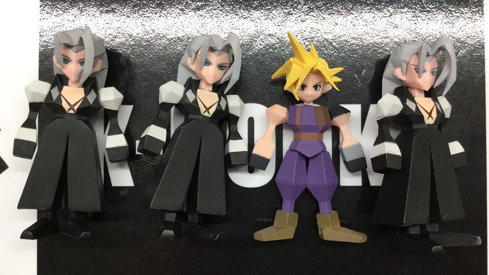تويتر K Books秋葉原本館アニメ ゲームグッズ على تويتر めちゃめちゃ人気ですぐ在庫きれちゃう Final Fantasy Vii Remake 発売記念くじ G賞ミニフィギュアから クラウド セフィロス セフィロス セフィロス 入荷です ポリゴンポリゴンっ Kbooks T Co