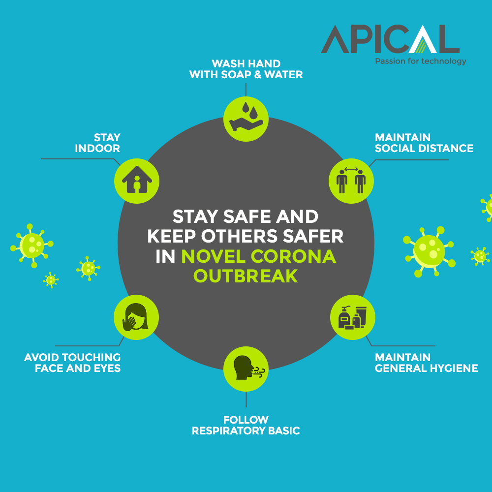 helloapical's tweet photo. Here's how we all can fight Coronavirus outbreak together!
Just follow these simple steps and be safe. 
#Apical #helloapical
.
.

#corona #CoronaStopKaroNa #FridayThoughts
#FightCoronaOutbreak https://t.co/uIzwnXb2YU