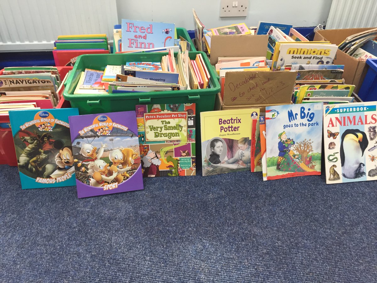 MeynellSchool's tweet photo. We have found lots of amazing reading books around school that we would like to give away to parents today. If you would like to take a selection of books to read at home with your child, please come to the KS2 doors at the end of the day. #keepreading #Meynell https://t.co/6MX9u2nQXg