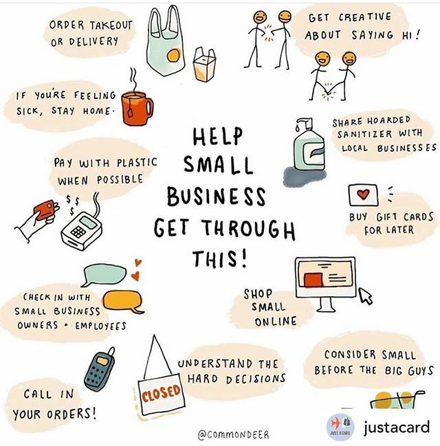 We hope you’re all keep healthy and safe - here’s some excellent top tips illustrated by <a href="/commondeer/">Common Deer</a> and more about the Just a Card campaign to share with other small businesses 🙌 we’ll get through this together! 
Give us a wave in the comments if your shop is still running,…