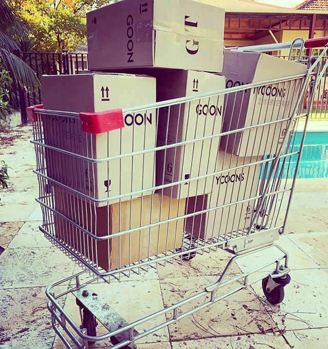 GoonTycoons's tweet photo. GOON|TYCOONS->PRIME.
The @GoonTycoons Anti-Corona Cruizer™ is on the road offering local, speedy delivery. Deliciousness delivered to your door.

But, given the tough times of isolation, we are also offering free delivery across AUSTRALIA. 
Minimum o… https://t.co/GJIiVMU38V https://t.co/XvhBl76g08