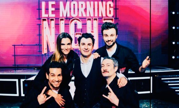 MichaelYoun's tweet photo. Évidemment beaucoup de monde devant la télé hier #confinement 

Mais quand même... WoW...
3,4 millions devant #LeMorningNight ?!?!
Avec des pointes à 4 millions &amp; 29 % de PDMA!!!

Merci à tous. 
Heureux de vous avoir change les idées sur @M6 https://t.co/i1iYlJMQaO