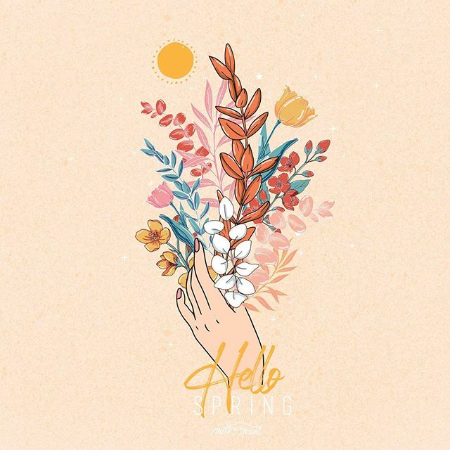 Hello little Spring... On n’oublie pas malgré tout d’accueillir le printemps💐☀️... J’espere que vous allez bien, prenez soin de vous #restezchezvous 💛.
.
#spring #illustration #milkwithmint #graphicdesign ift.tt/33vRy1Y