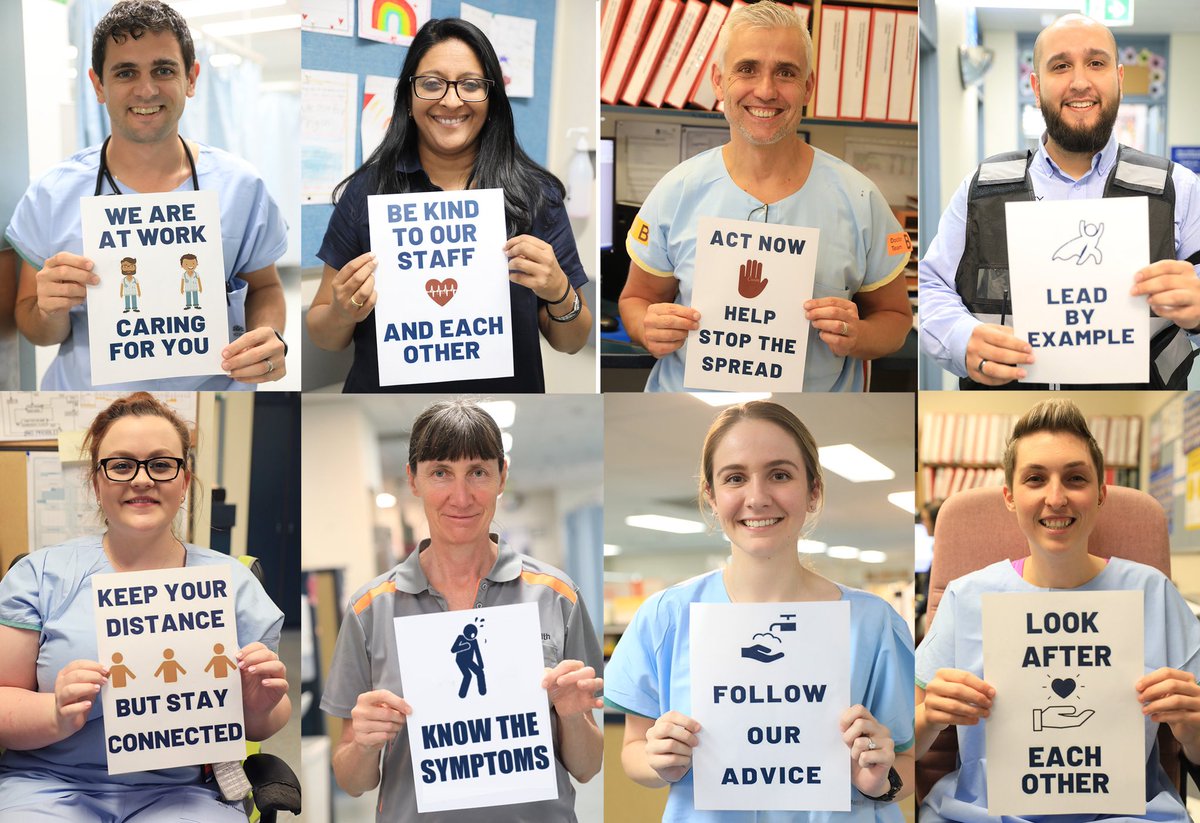 An important message from Westmead Hospital’s emergency department ♥️ #COVID2019AU