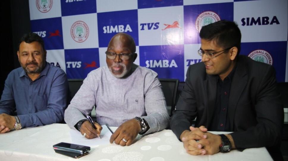 AdigunTheLaw's tweet photo. Simba TVS @TvsNigeria aims to develop football in Nigeria together with @thenff through our partnership.
We believe in Nigeria, and we believe in the Nigerian football team. Simba TVS stands with @NGSuperEagles
#SimbaTVS4SuperEagles
#TVS4NFF #SimbaNFF https://t.co/N9pNQZUVUU