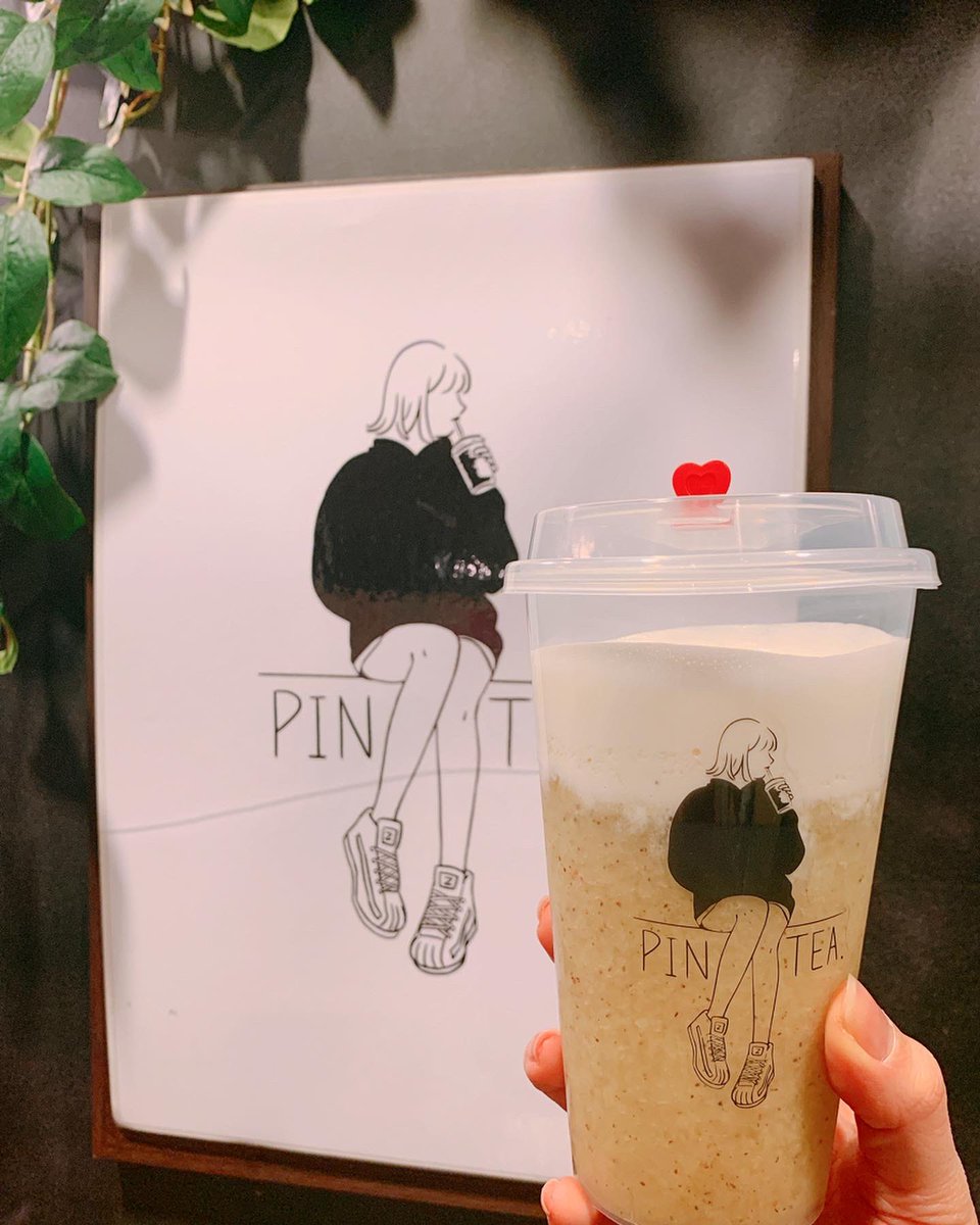 minirina2525's tweet photo. スマホサイトから注文できるチーズティー💕　
店舗で受け取るだけ‼︎楽ちん☺️
キウイスムージーうまうま🥝🧀

#PINTEA #渋谷グルメ https://t.co/usF6JFBX5H
