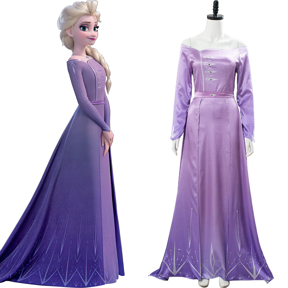 elsa pink dress