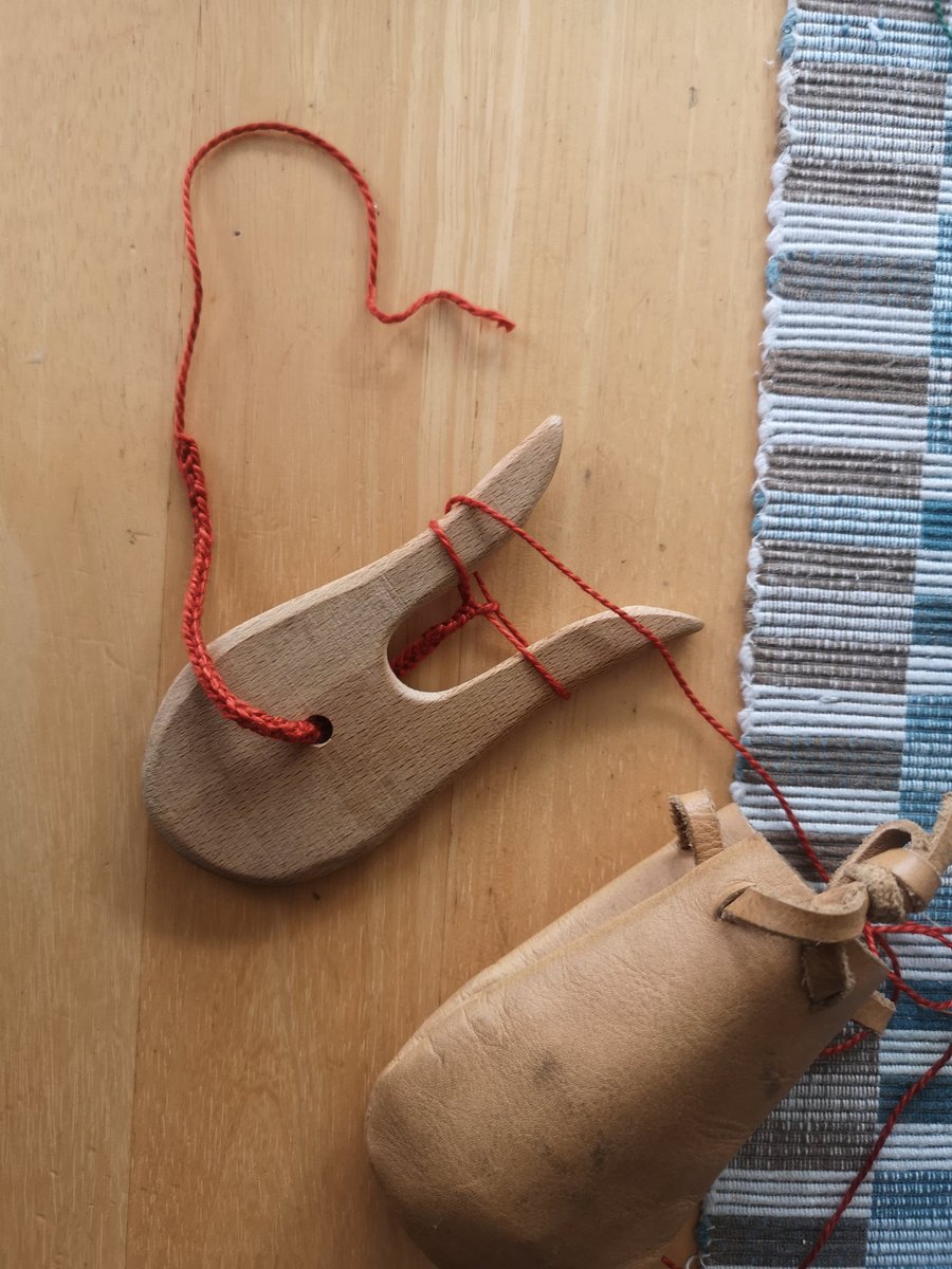 Whilst Helen is hemming my new kit, I'm learning a new skill.