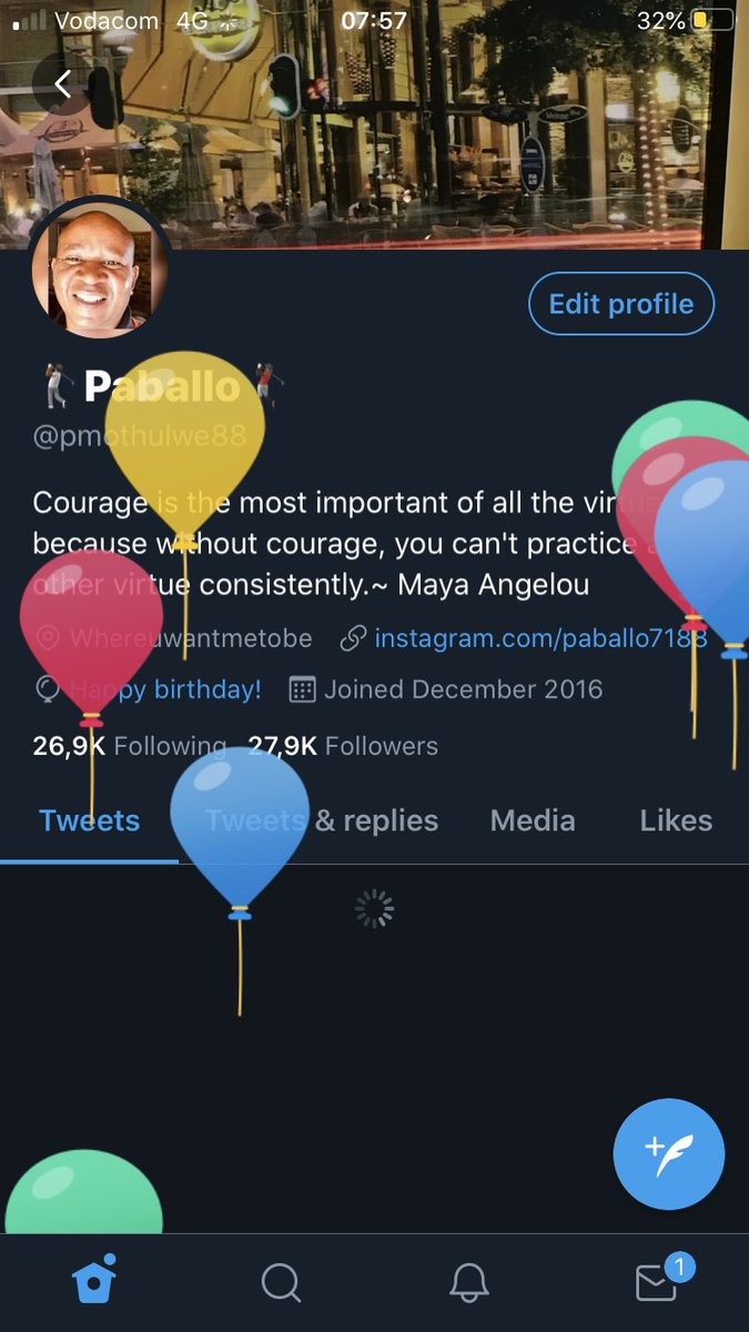 JacobDlamini_'s tweet photo. Wine is getting better over the years, a man is getting wiser over the years. I get older today, I’m so thankful for all these years.🥂🍾
#happybirthdayPablo
#fiveto50 https://t.co/TXiJyoBMJg