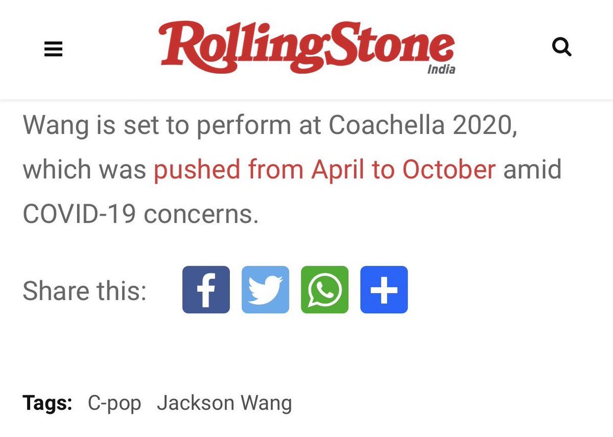 ministryofkpop's tweet photo. CUT THE CAMERAS.... DEADASS... JACKSON AT COACHELLA OMFG

#100WaysWithJackson @JacksonWang852 #100WAYS https://t.co/g2IjgsA6yn