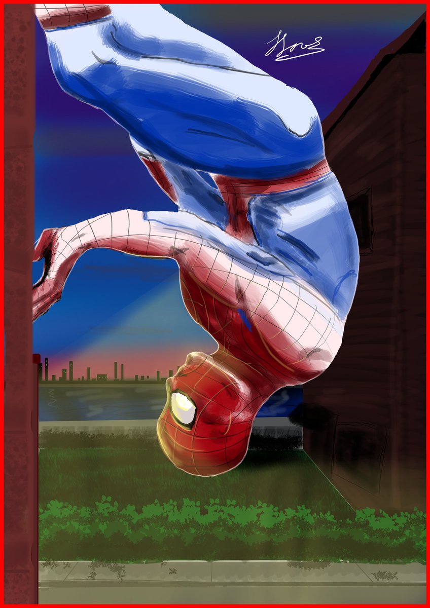 TheNoirtist's tweet photo. I drew a little something for myself, getting used to the #cintiq..

#illustration #illustrator #comci #comicbook #spiderman https://t.co/Ritcs4vMZR