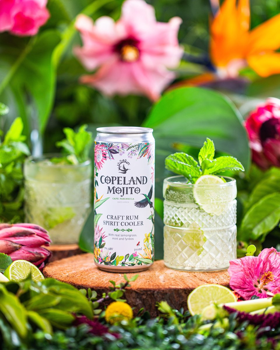 MaluLambert's tweet photo. You've been asking... get 22% off on @OneDayOnlycoza on our @CopelandRum_ craft mojitos, stock pile for the weekend 😄 https://t.co/bzfuChHR13 https://t.co/eIhTq3I1bD