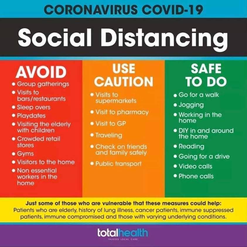 SW_Yorks's tweet image. Social distancing guidelines - Stay safe and remember to keep active.