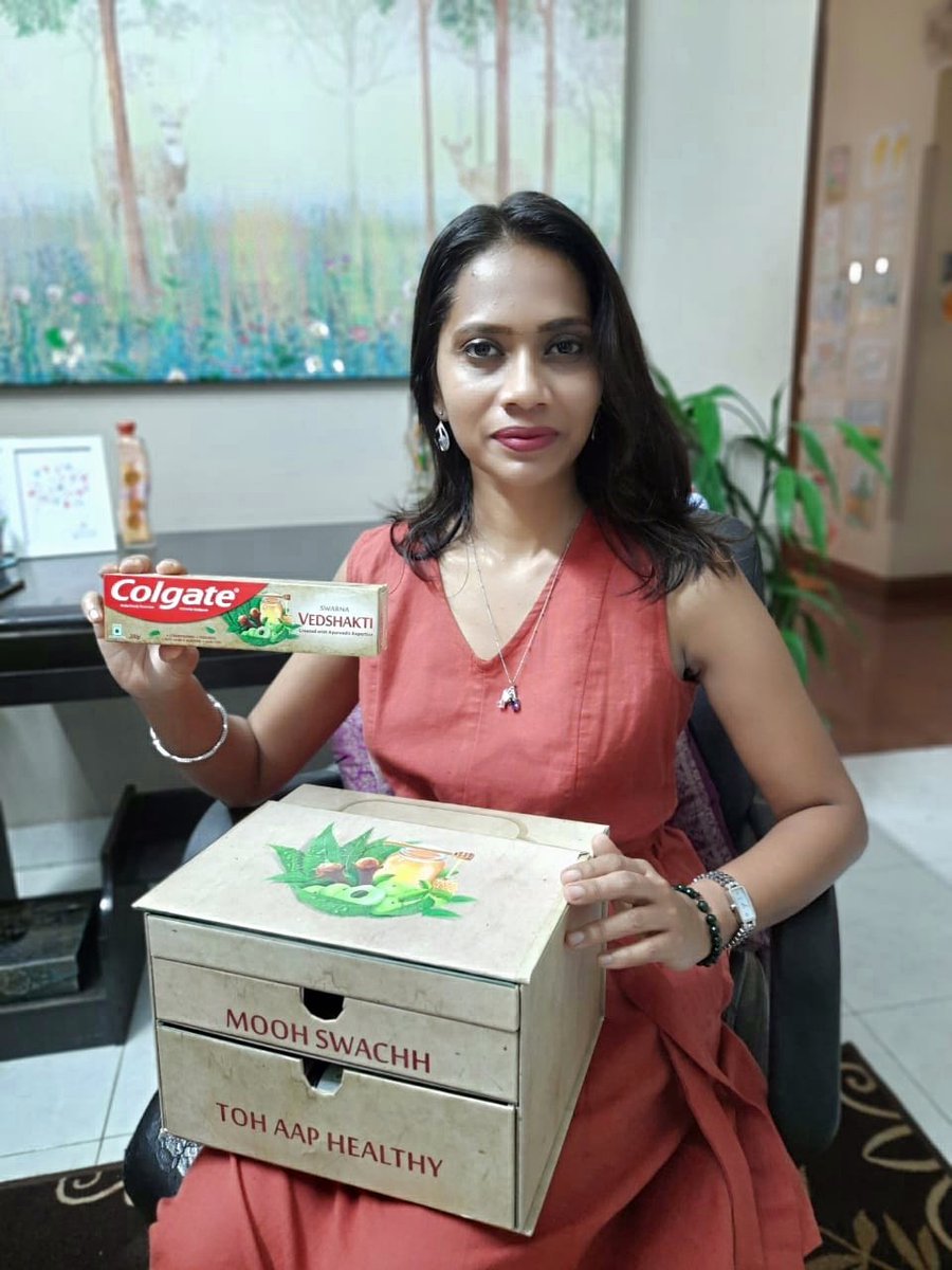 altsbeautiful's tweet photo. It has been an insightful journey with @ColgateIndia Vedshakti! Colgate Vedshakti helps take care of your Oral Health and hence Overall Health! Because, A Healthy Mouth means a Healthy You! #OralHealthOverallHealth https://t.co/LIFRgXr02Y