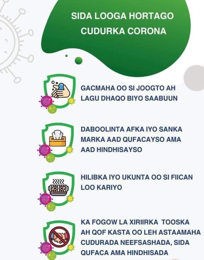 AADSNGO's tweet photo. #Coronavirus
Sida looga hortago cudurka Coronavirus.
#Fadlan_la_wadaag dadka kale si ay uga feejignaadaan.

#AADS
#Covid19

https://t.co/CBuBIKebma https://t.co/5h4C3tQ6Mi