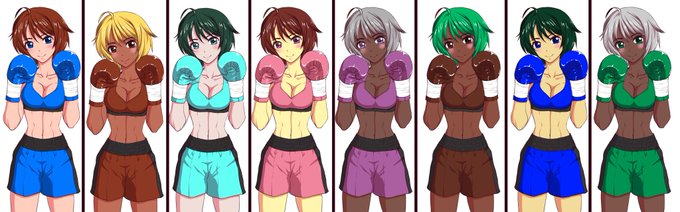 ファミリーボクシングのtwitterイラスト検索結果