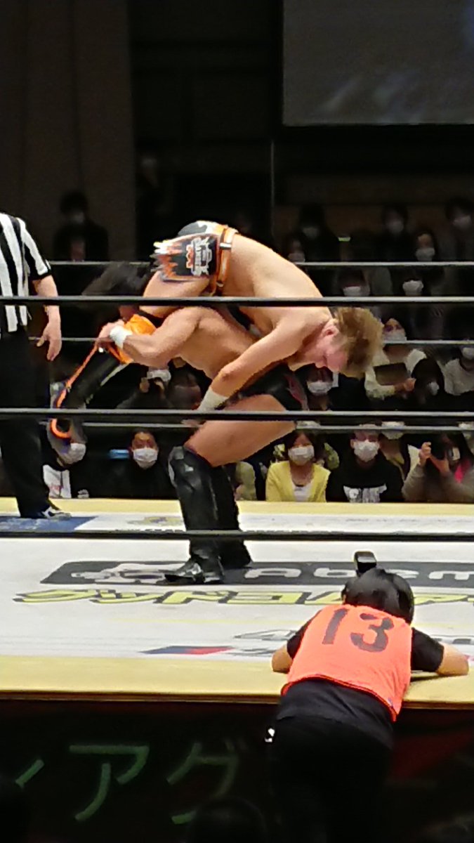ジョン カナディアンデストロイヤーを互いにかけあう Ddtpro