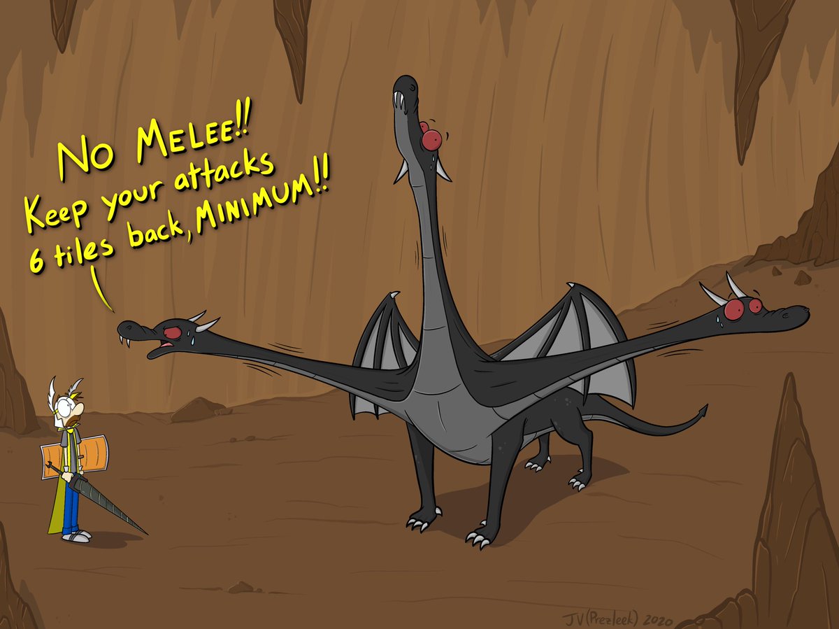 Social distancing is harder for some than others... 🐉