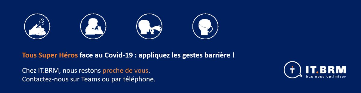 ItbrmC's tweet photo. Tous les Super Héros ITBRM sont mobilisés pour garantir la continuité de nos missions. Nous travaillons à distance et sommes ravis de pouvoir garder contact avec vous mais en visioconférence. 😉
 Soyons tous des Super héros face au Covid-19 !
#RestezChezVous #Covid-19 #Salesforce https://t.co/BEunNvRHxl