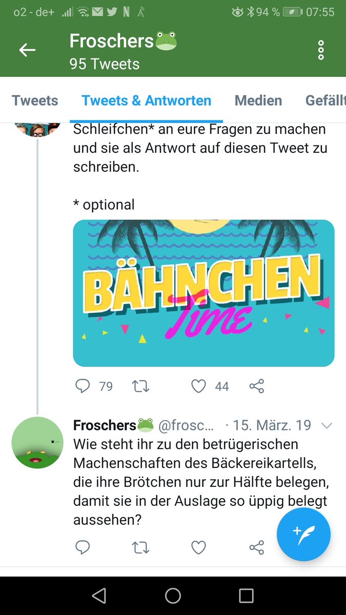 froschers tweet picture