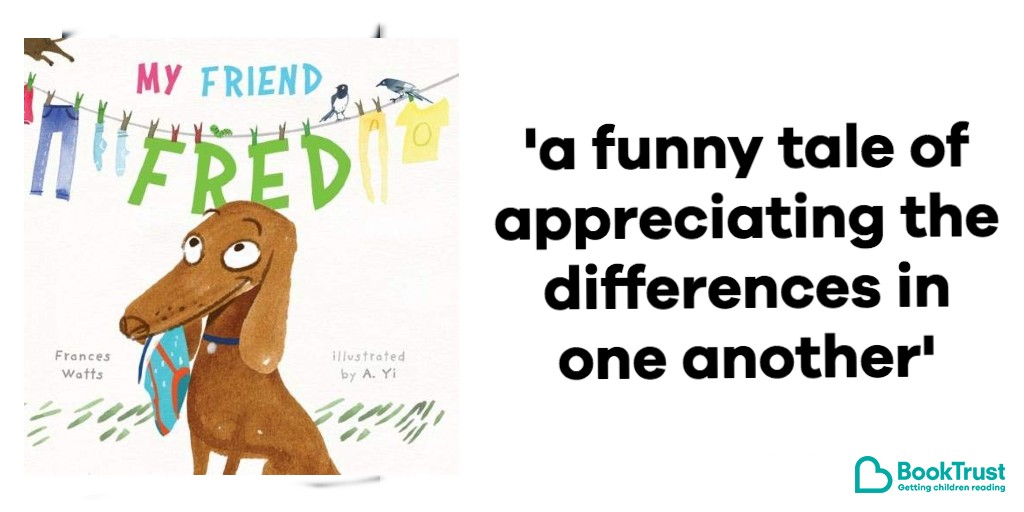 Booktrust's tweet photo. With gorgeous illustrations and even a bit of mystery, our #BookOfTheDay is quite a treat! Meet #MyFriendFred from Frances Watts and A. Yi: https://t.co/E1E9tcIIRV @AllenAndUnwinUK https://t.co/941hwuMmKc
