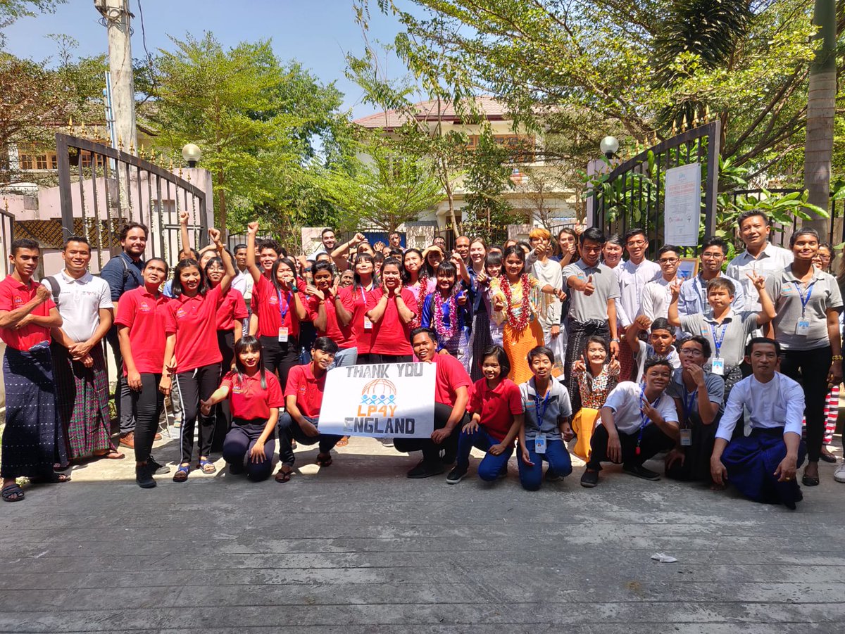 YangonExcelsior's tweet photo. GM Philippe Arnaud &amp; HR Manager Khaing Zarni Tun attended the opening ceremony of the @LP4Yglobal - Hlaing Thar Yar Center on Mar. 6, once again re-enforcing our commitment to support youth living in unfavourable areas for a better future. https://t.co/enZJ3Ygipq