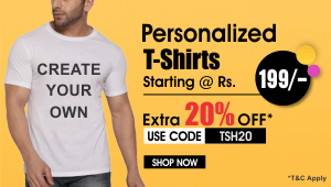 PrintLandIn's tweet photo. Get FLAT 20% OFF on #Personalized #Tshirts
Use Code: TSH20
Shop Now: https://t.co/MkOvlNUUOS
#tshirtprinting #CustomTshirt #Printland https://t.co/k7pcuLTNLY