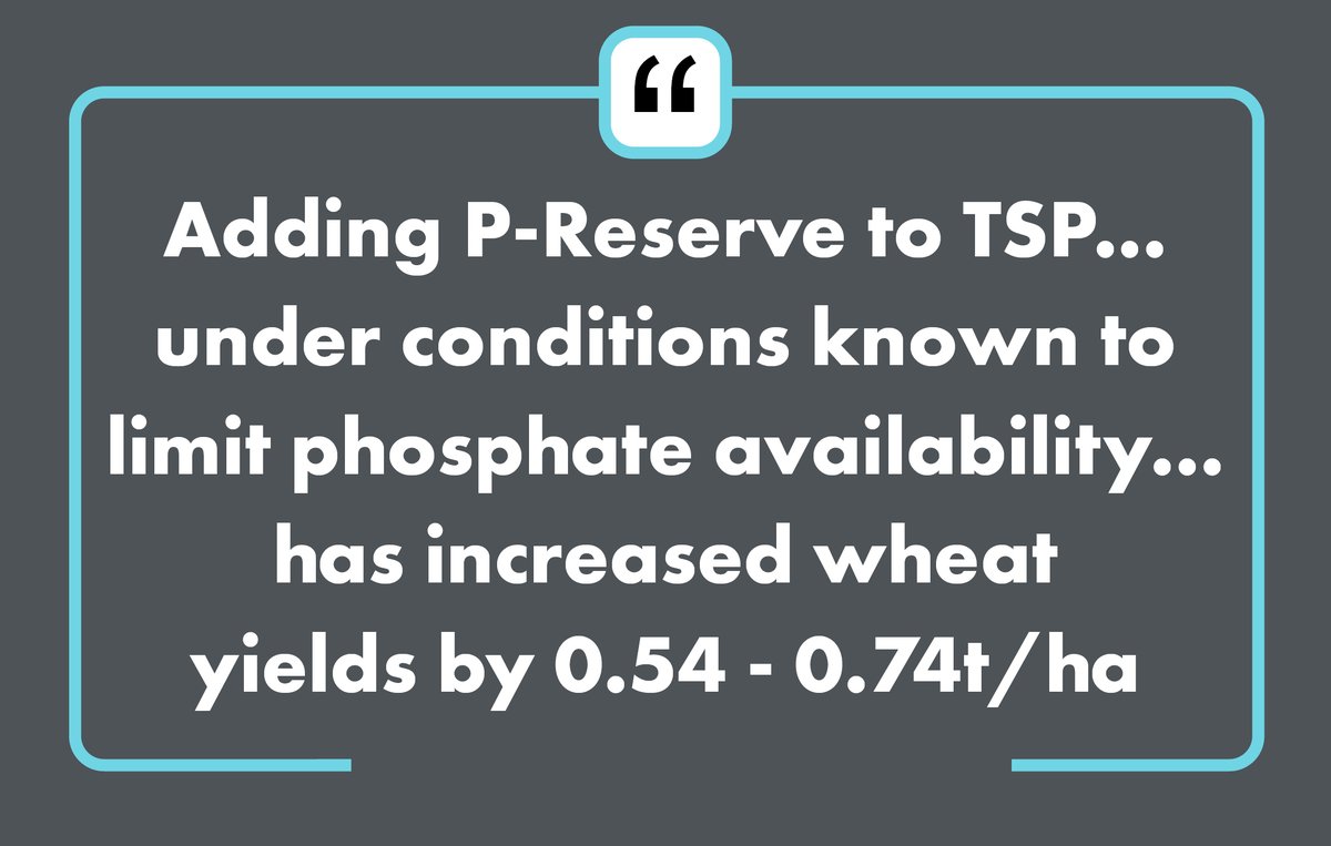 Phosphate availability reduces when #soil temperatures are low.  

#Fertilisers containing P-Reserve ensure phosphate is fully available

Contact you Agrii agronomist for advice and guidance

bit.ly/CaringforBackw…