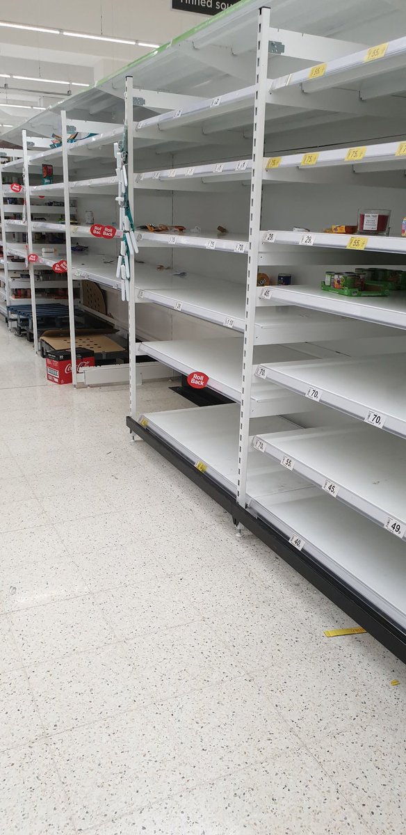 Tara2783's tweet photo. I started my shift at the hospital yesterday at 8am and finished at 4pm. By the time I got to #Asda it was empty. Let's get something in place for our NHS.
#nhsworkers #NHS #Convid19uk #NHSheroes #keyworkers https://t.co/zGgEWEghuy