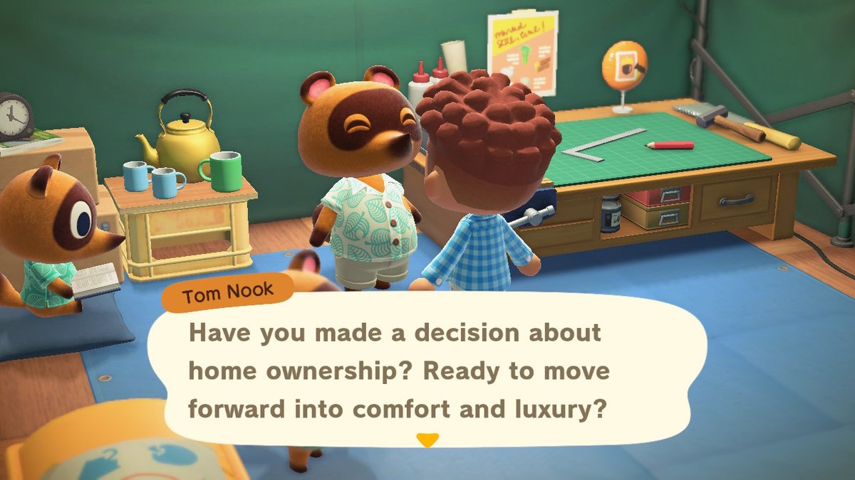 This is all the same conversation, Tom Nook is a HUSTLER, ok?? 