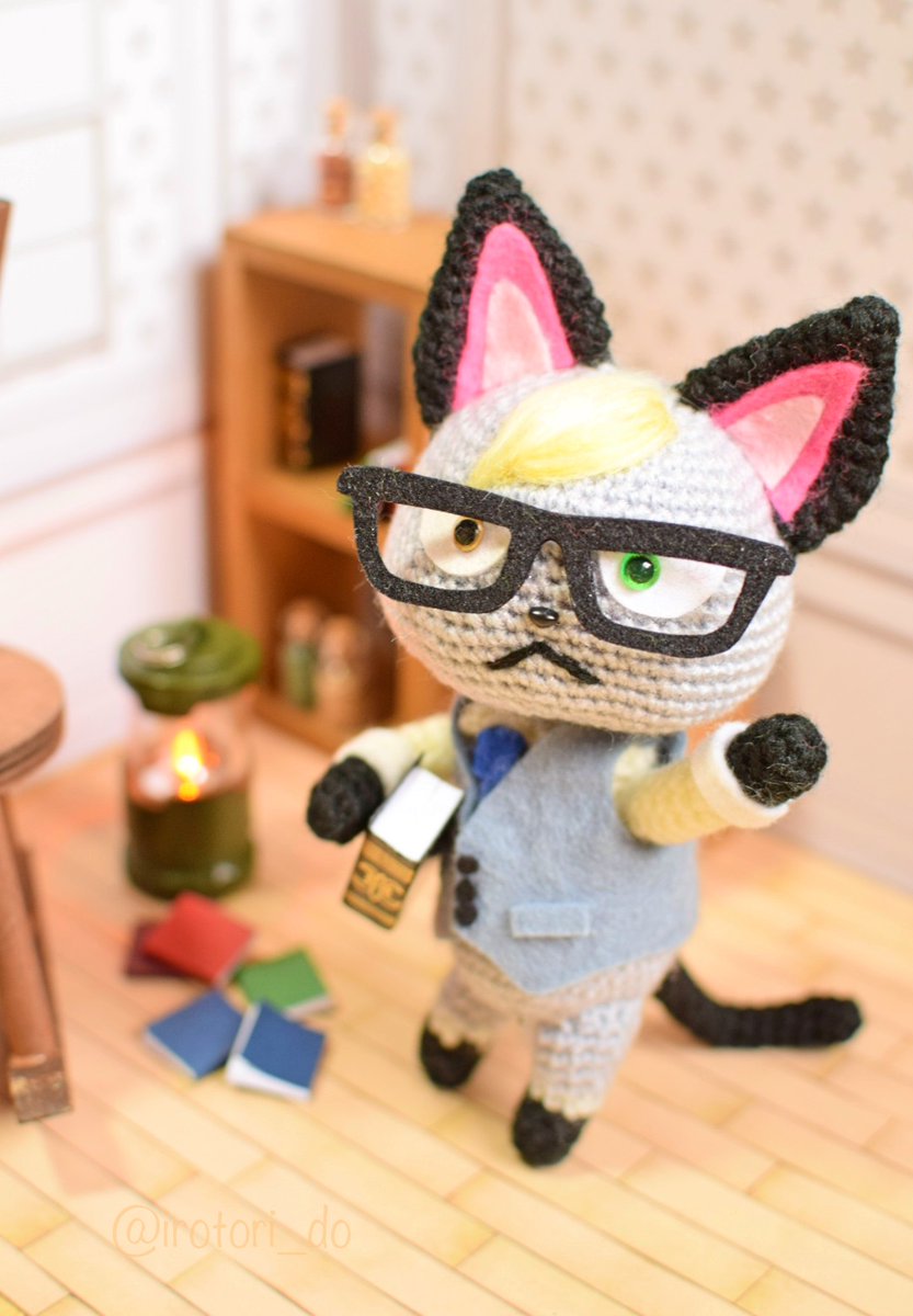 いろとり堂 あつまれどうぶつの森 の新キャラクター オッドアイ猫のジャックを編みました ようやく名前が判明しましたね 私の島にも来てくれたら嬉しいな 編もうよどうぶつの森 どう森手芸部 いろとり堂 あつまれどうぶつの森 の新キャラクター オッドアイ猫のジャックを編みました ようやく名前が判明しましたね 私の島にも来てくれたら嬉しいな 編もうよどうぶつの森 どう森手芸部