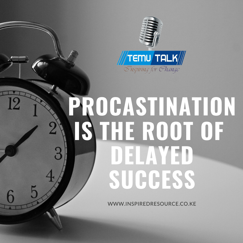 TemuTalk's tweet photo. #FridayMotivation "Do not wait until tomorrow to do what you were supposed to do yesterday #redeemtime" #FridayVibes https://t.co/Z7gGDBmM6K