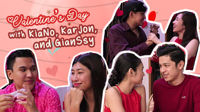 starhuntabscbn's tweet photo. "Effort at tsaka yung oras na binigay nila..." Gino and Kiara talk about the best gift to give your date 💛 Throwback to our Starmates' kilig Valentine's day jar of questions! https://t.co/zoMpETfb3X https://t.co/hAZZqI97St