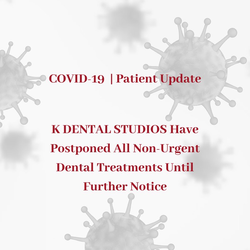 Aerosol producing procedures have been stopped to protect the health of our patients &amp; staff and prevent further spread. #COVID19