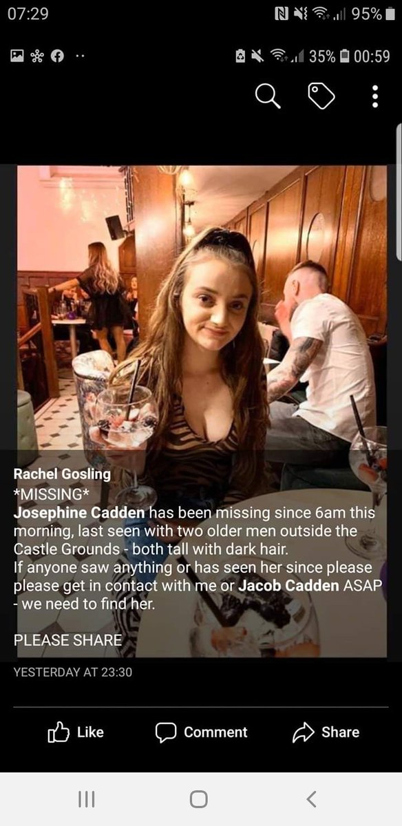 ckjones1981's tweet photo. **** missing **** Josephine Cadden from coventry, please share this post and get her found. #findjose https://t.co/ycS2ffQyRJ