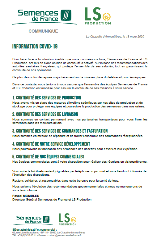 Semences de France tweet media