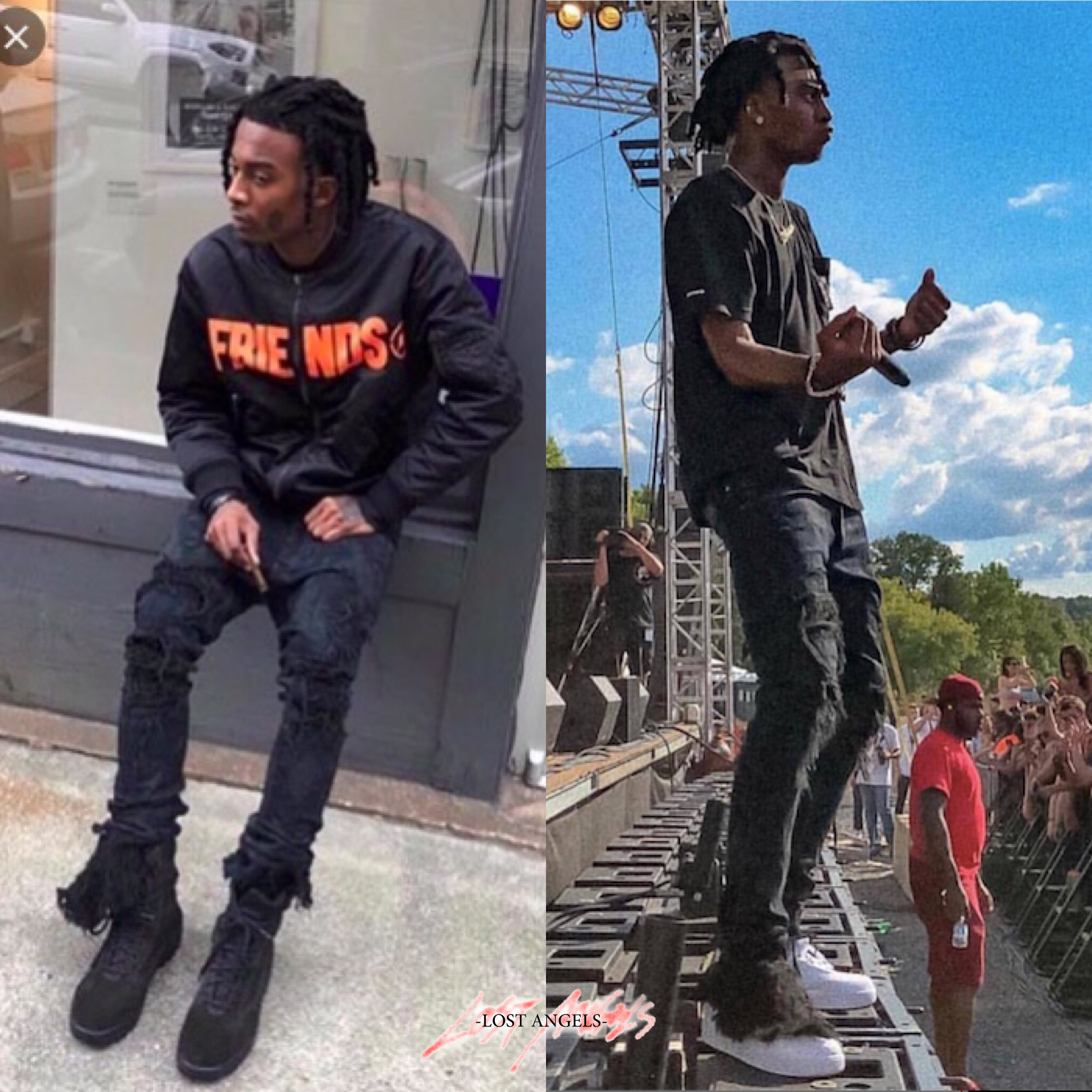 BlackBerry Playboi Carti Jeans ジーンズ - institutoates.com.br