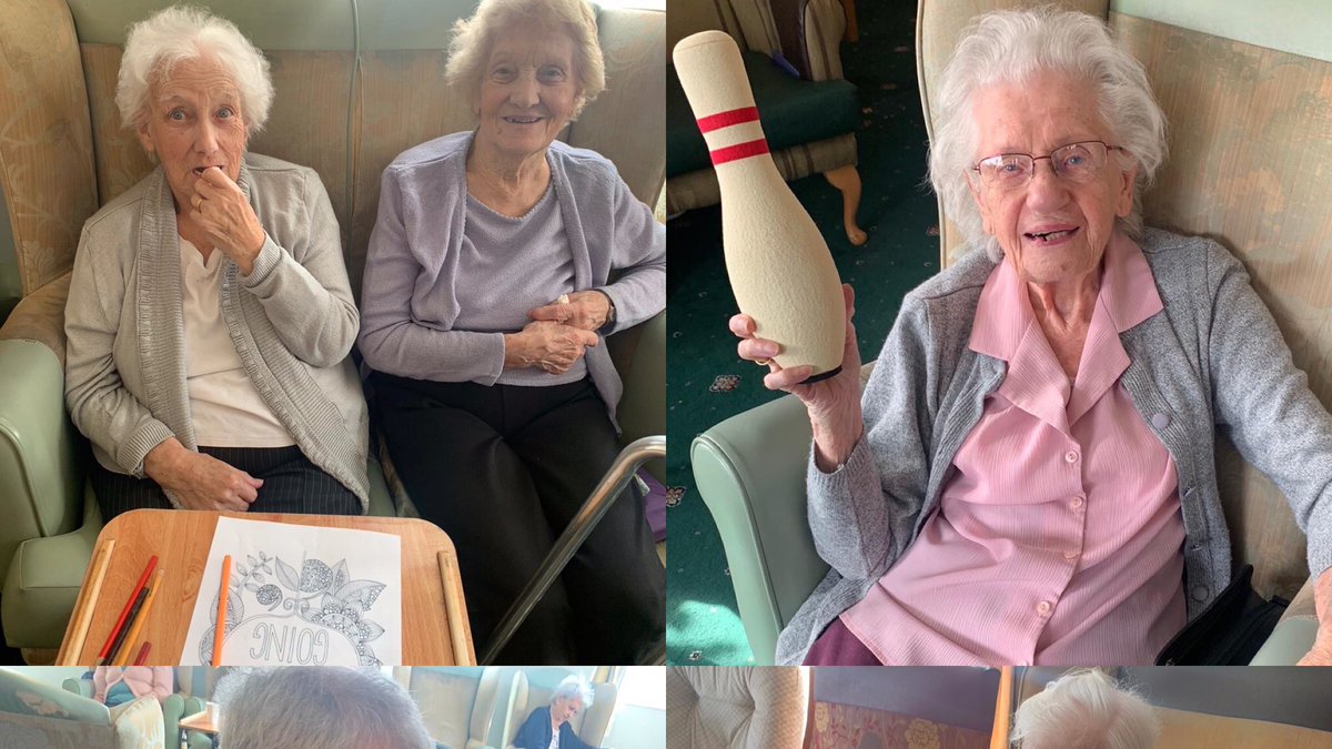 We had a lovely day yesterday at Coniston House keeping busy and keeping our spirits up. 

Well done to Elsie for winning the bowling 🎳

Great day with great company.
#stayingsafe #stayingpositive #numberonebowler